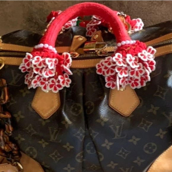 Handbags - Crocheted Handle Covers For LV
